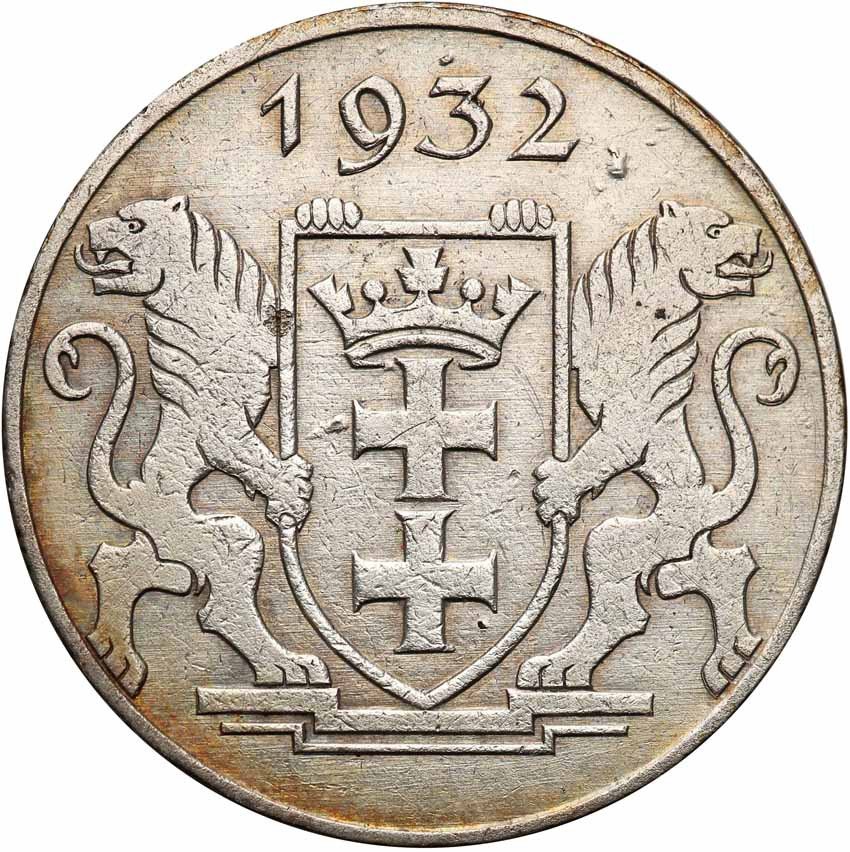 Wolne Miasto Gdańsk / Danzig. 2 Guldeny 1932